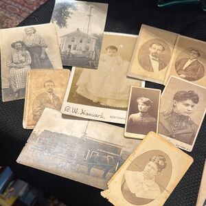 Vintage Sepia-Toned Photographs Collection